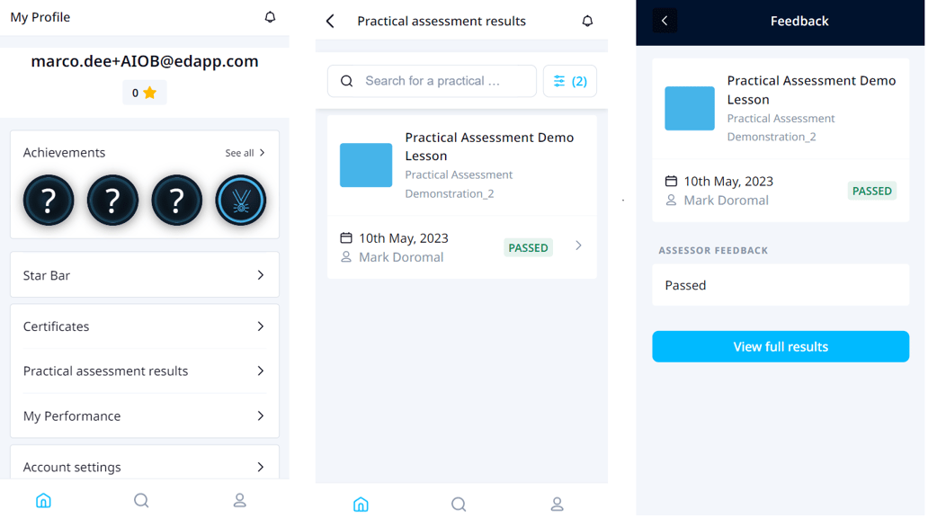 Practical Assessments